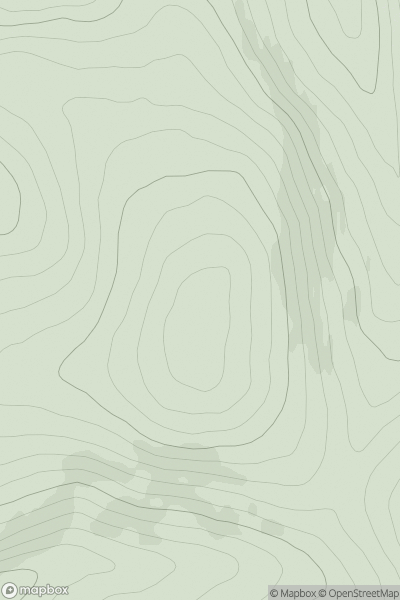 Thumbnail image for Whiteside Hill [The River Tweed to the English Border] [NS969277] showing contour plot for surrounding peak